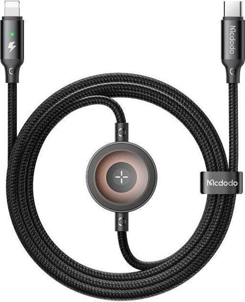 CA-5680 36W Typec iPhone ve Watch Hızlı Şarj Kablosu 1.5m - Siyah
