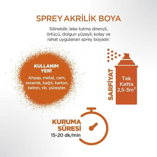Sprey Turuncu 400ml Ral-2004