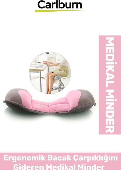 Terleme Yapmaz Ergonomik Dik Duruş Destek Düzgün Oturuş Bacak Çarpıklığını Gideren Medikal Minder
