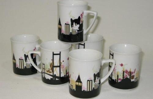 Cats By Luyano Kupa Cat İstanbul 5403MUGISTCAT6