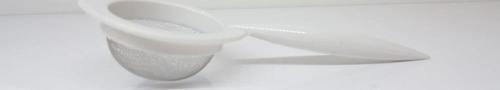 Plastik Çay Süzgeci Beyaz GUBİ0253