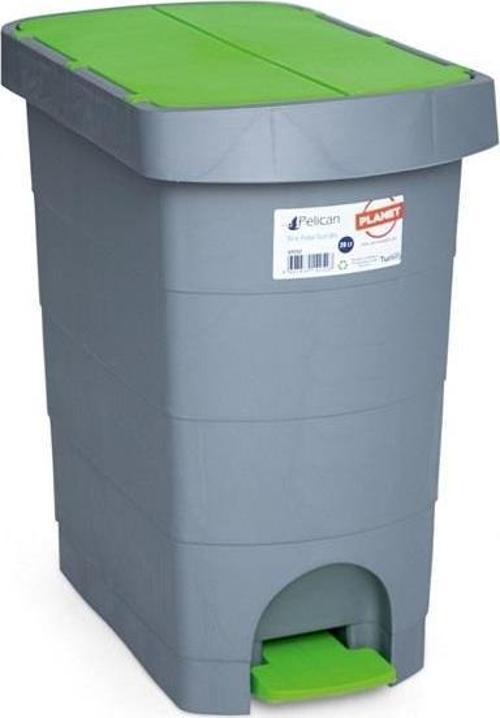 Planet Pedallı Slim Çöp Kovası 60 lt 