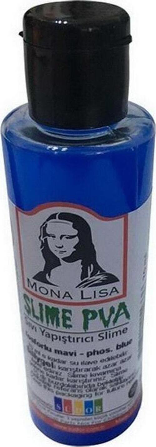Monalisa Sıvı Yapıştırıcı Slime 70 ML Fosforlu Mavi Slime