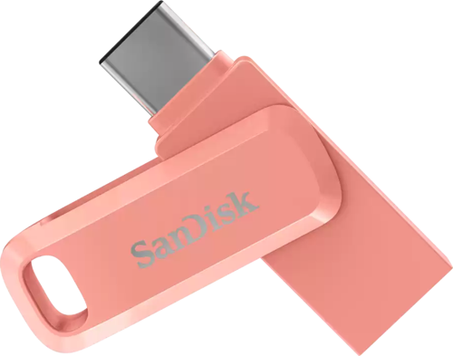 Ultra Dual Drive Go USB Type-C 128GB Flash Bellek Peach SDDDC3-128G-G46PC