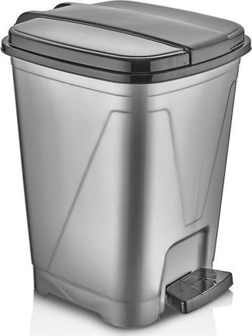 Merdem Kare Pedallı Çöp Kovası No:4 30Lt MRD124