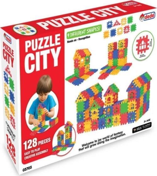 Oyuncak Puzzle City Lego 128 Parça 03703