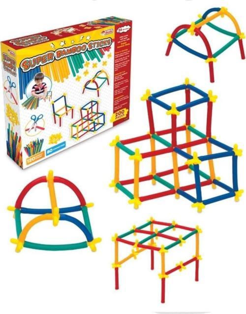 Oyuncak Süper Bambu Çubuklar Lego 200 Parça 03461