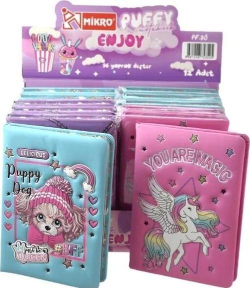 Not Defteri Puffy Enjoy Pf-80 (12 Li Paket)