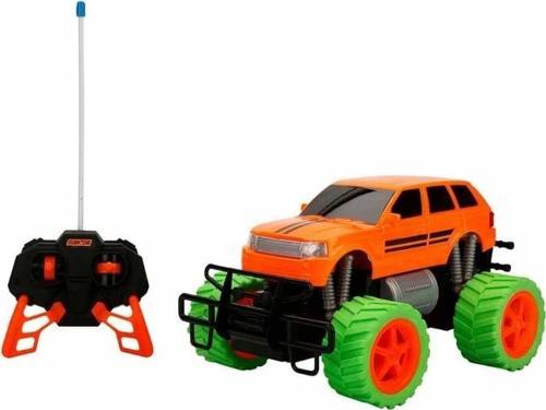 Oyuncak Uzaktan Kumandalı 1:18 Neon Jumbo Wheels Usb Şarjlı Araba 26 Cm S01080032