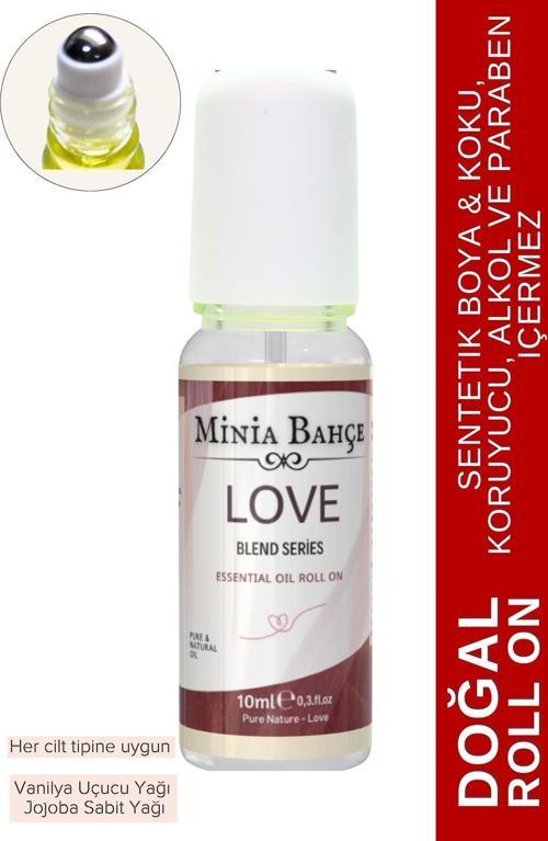 Doğal Roll on, Aşk Uçucu Yağ Karışımı, Jojoba yağı. 10ml
