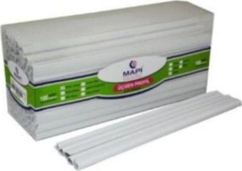 Profil Sırtlık Plastik Orta Üçgen 6 Mm Beyaz 214 06 00 (100 Lü Paket)