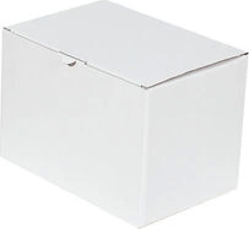 18x13x15,5cm Kilitli Kutu - Beyaz