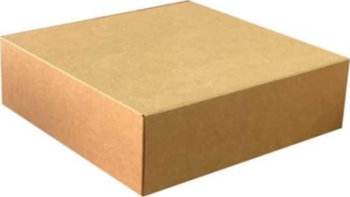 25x16x12cm Kilitli Kutu - Kraft