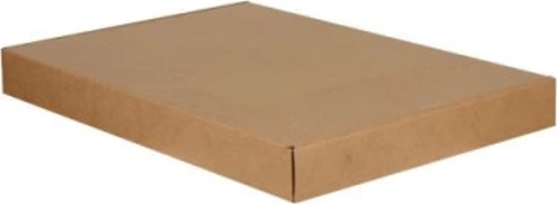 77x54x8cm Çift Oluklu Kilitli Kutu - Kraft