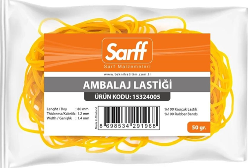 AMBALAJ LASTİGİ(%100) - 50GR