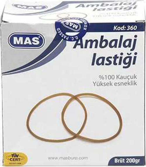 360 MİDİ AMBALAJ LASTİĞİ 200gr KUTU