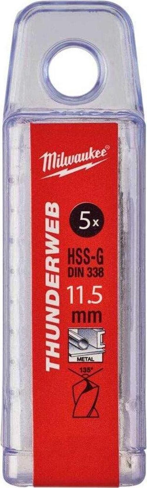 Metal Matkap Ucu Thunderweb Seri̇ 11.5*142Mm 5'Li̇