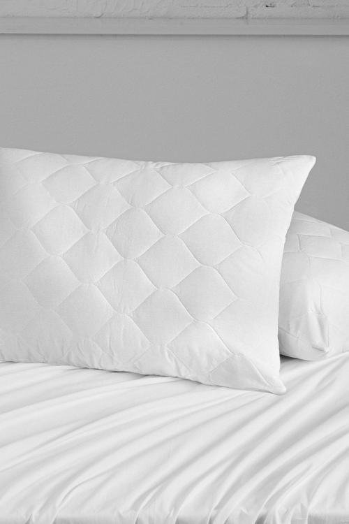 Kapitone Microfiber Kapaklı Sıvı Su Geçirmez Yastık Koruyucu Alezi 50X70 Cm