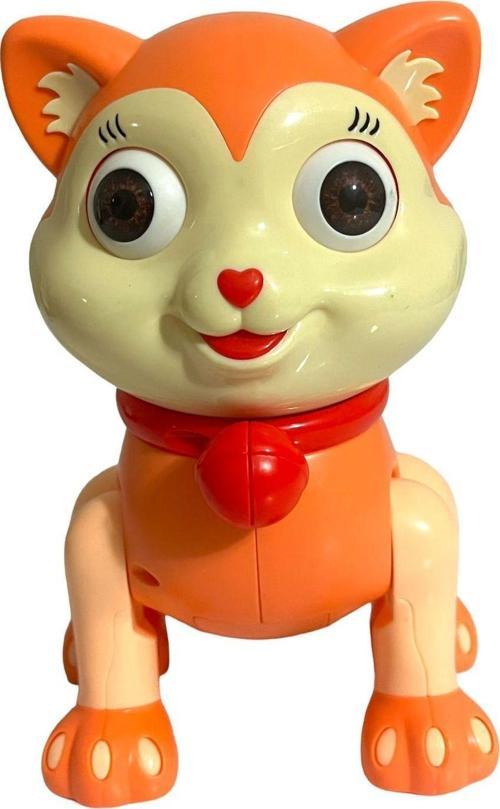 Pilli Müzikli Ve Işıklı Kedi Dansçı Cat