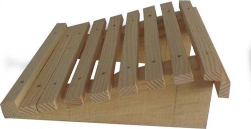 17 cm Yükseklikte Az Aralıklı Kalın Tabanlı Çıtalı Model Ayaklık