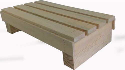 18 cm Yükseklikte Düz Tip Ergonomik Ayak Desteği 18 cm Ayak Stand