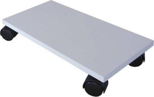Beyaz Bilgisayar Mdf Kasa Altı Taşıyıcı 50 cm x 22 cm