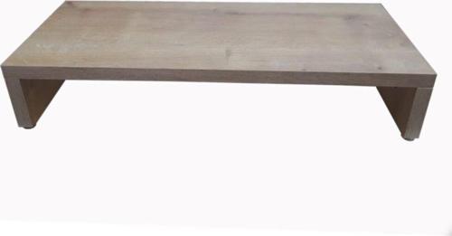 19 cm Yükseklikte Safir Meşe Mdf Ekran Altı Ekran Monitor Stand 52 cm x 22 cm