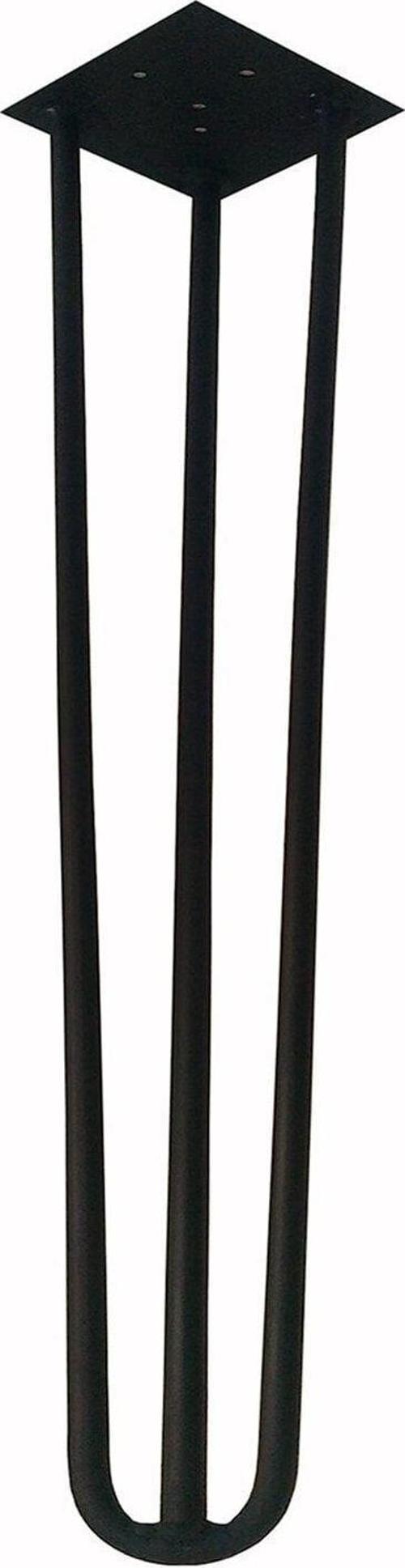 Rustik Tarz Has Demir Firkete Masa Sehpa Ayağı 70 cm