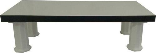 Parlak Beyaz Ve Siyah Monitör Stant Monitor Stand