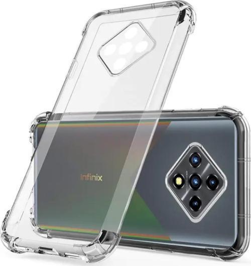 İnifinix Zero 8 Kapak Kamera Korumalı Antişok Airbag Köşe Korumalı Silikon Şeffaf Kılıf
