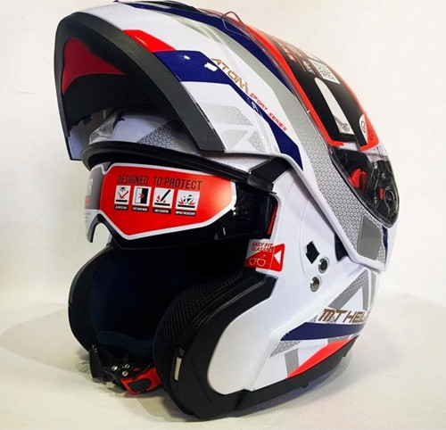 Atom Sv Skill A0 Çene Açılır Motosiklet Kaskı