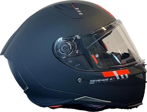 Revenge 2 Solid A1 Mat Full Face Motosiklet Kaskı