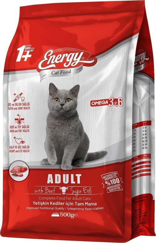 500 G Sığır Etli Yetişkin Kedi Maması