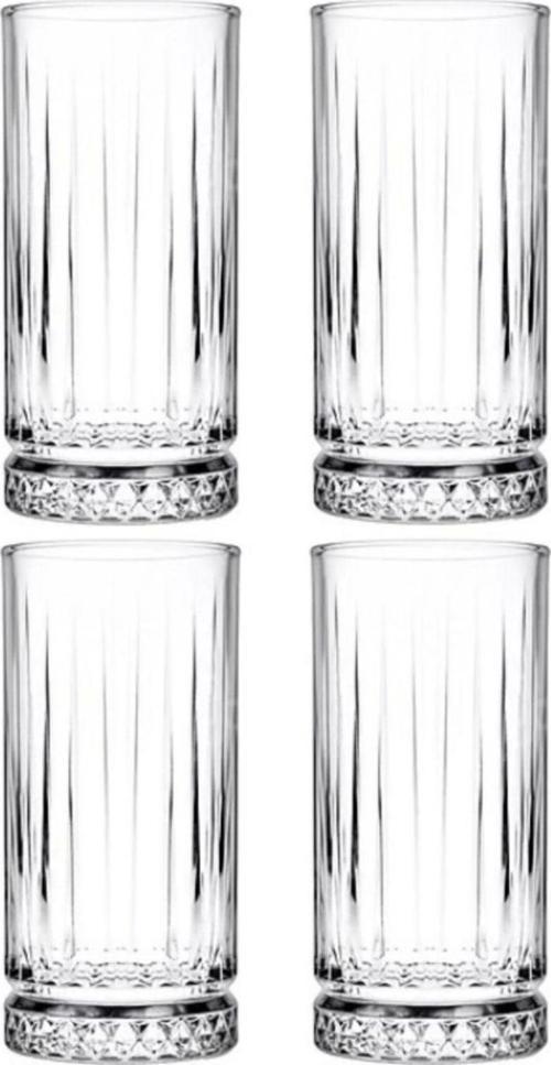 520445 Elsia Su Ve Meşrubat Bardağı 365Cc 4 Lü