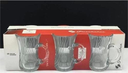 55411 Çember Kulplu Bardak 6 Lı