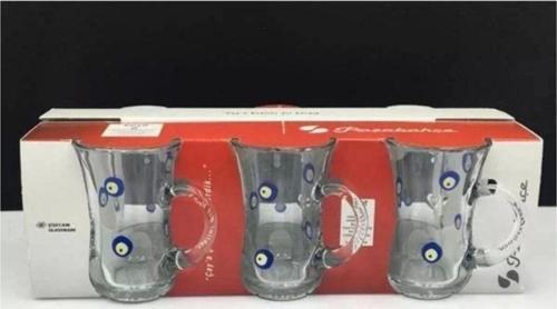 55411 Nazar Kulplu Bardak 6 Lı