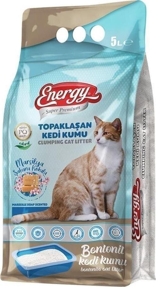 Bentonit Kedi Kumu Sabun Kokulu 5 Lt