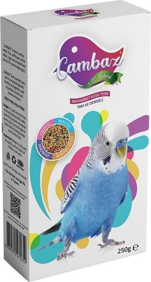 Cambaz Muhabbet Kuşu Yemi 250 G