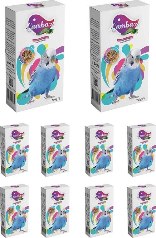 Cambaz Muhabbet Kuşu Yemi 250 G - 10 Adet