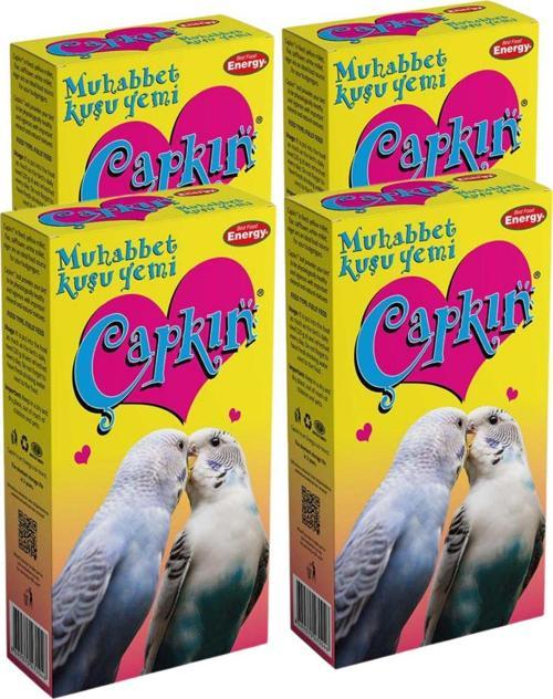 Çapkın Muhabbet Kuşu Yemi 300 G - 4 Adet