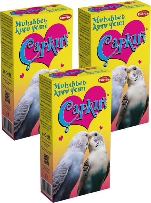 Çapkın Muhabbet Kuşu Yemi 300 G - 3 Adet
