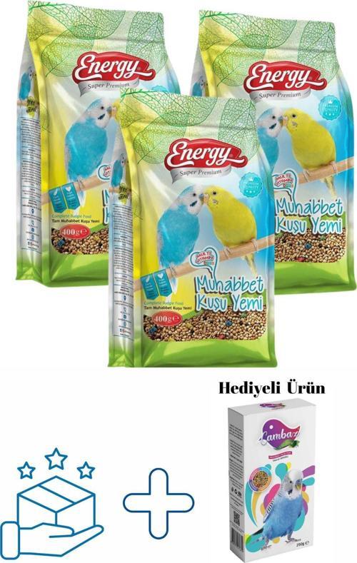 Muhabbet Kuşu Yemi 400 G -3 Adet