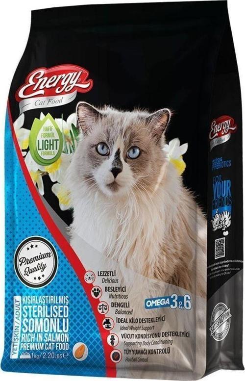 Somonlu Kısırlaştırılmış Kedi Maması 1 Kg
