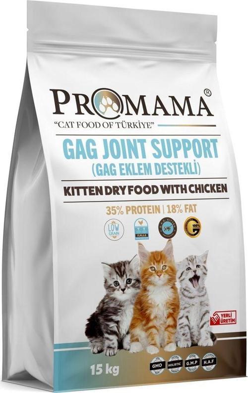 Tavuklu Eklem Destekli Yavru Kedi Maması 15 Kg