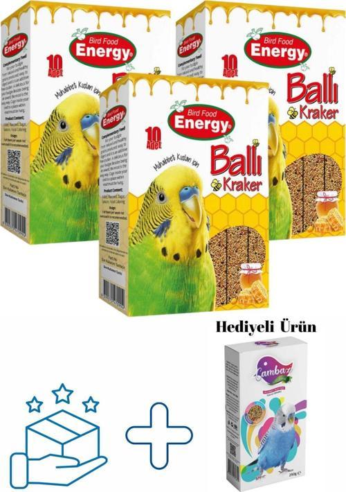 Şaşkın Meyveli Muhabbet Kuşu Krakeri 10'Lu - 3 Adet