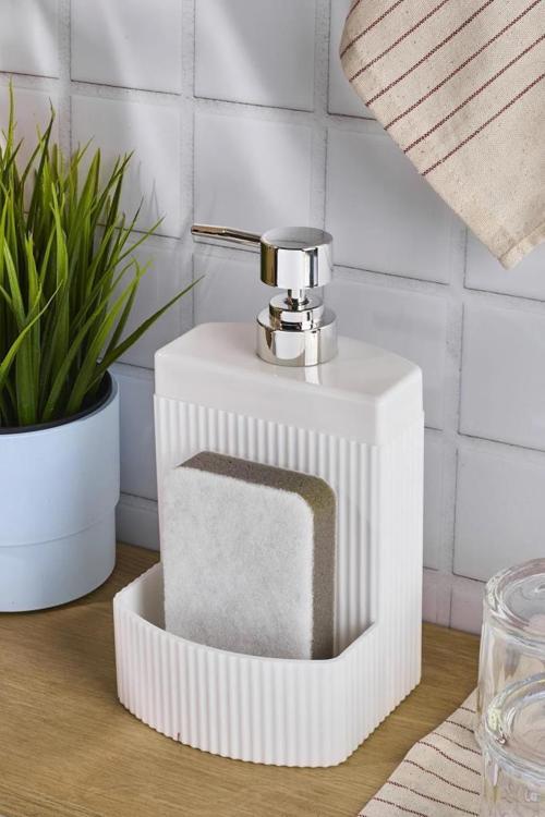 Kelly Sıvı Sabunluk Beyaz 540 Ml 16508