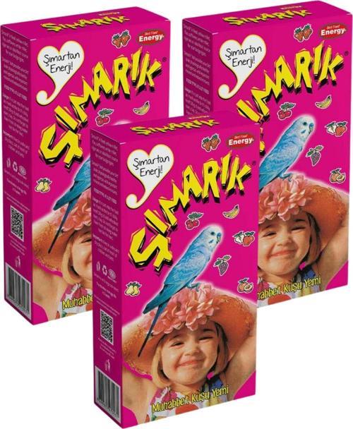Şımarık Muhabbet Kuşu Yemi 300 G -3 Adet