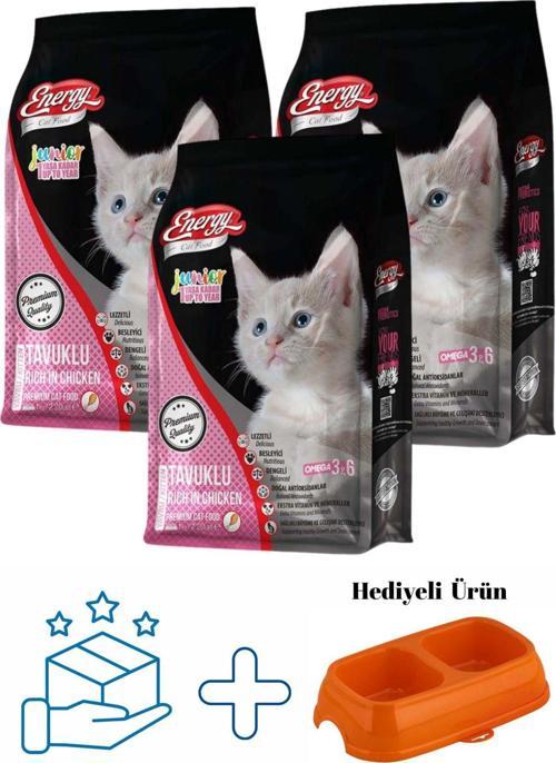 Tavuklu Yavru Kedi Maması 1 Kg - 3 Adet
