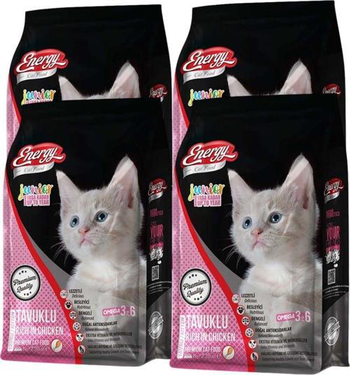 Tavuklu Yavru Kedi Maması 1 Kg - 4 Adet