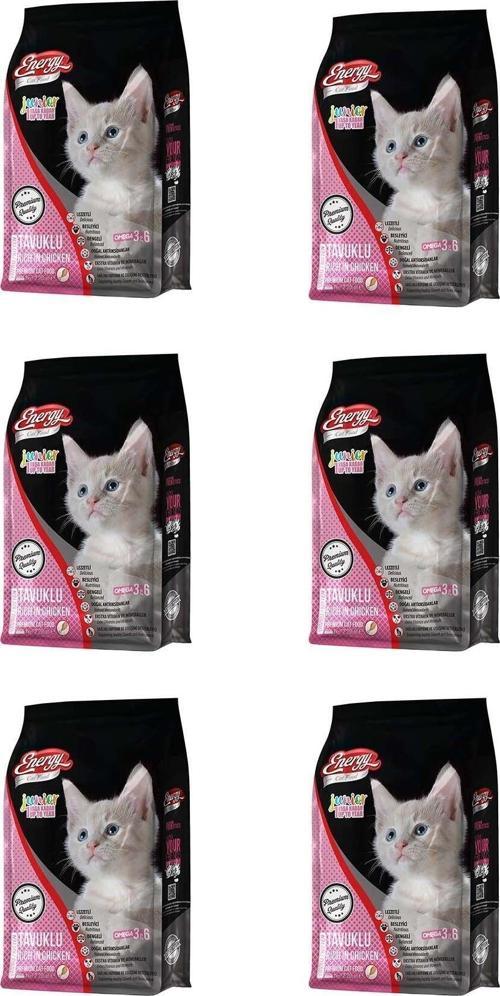 Tavuklu Yavru Kedi Maması 1 Kg - 6 Adet